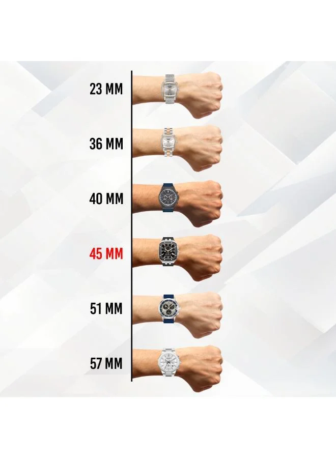Quantum  Men's Silicone Analog Watch HNG1033.552 - 44 mm for Men | Best Price UAE